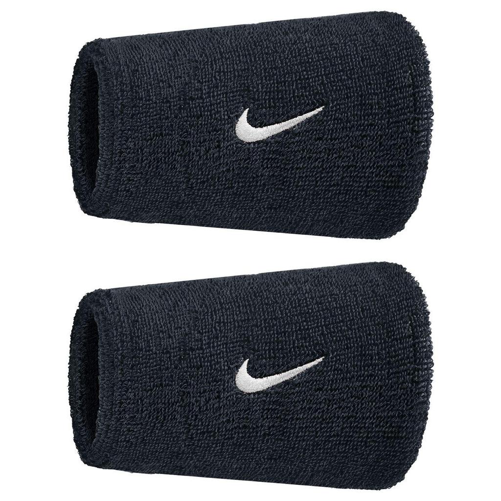 Nike Classic Swoosh Double Wide Wristband (Pack of 2)