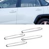For Toyota RAV4 -23 Chrome Accessories Outer Door Handle Cover Trim Sticker