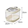 Cereal Rice Food Storage Container Dispenser Bin with Lid Pet Large Store