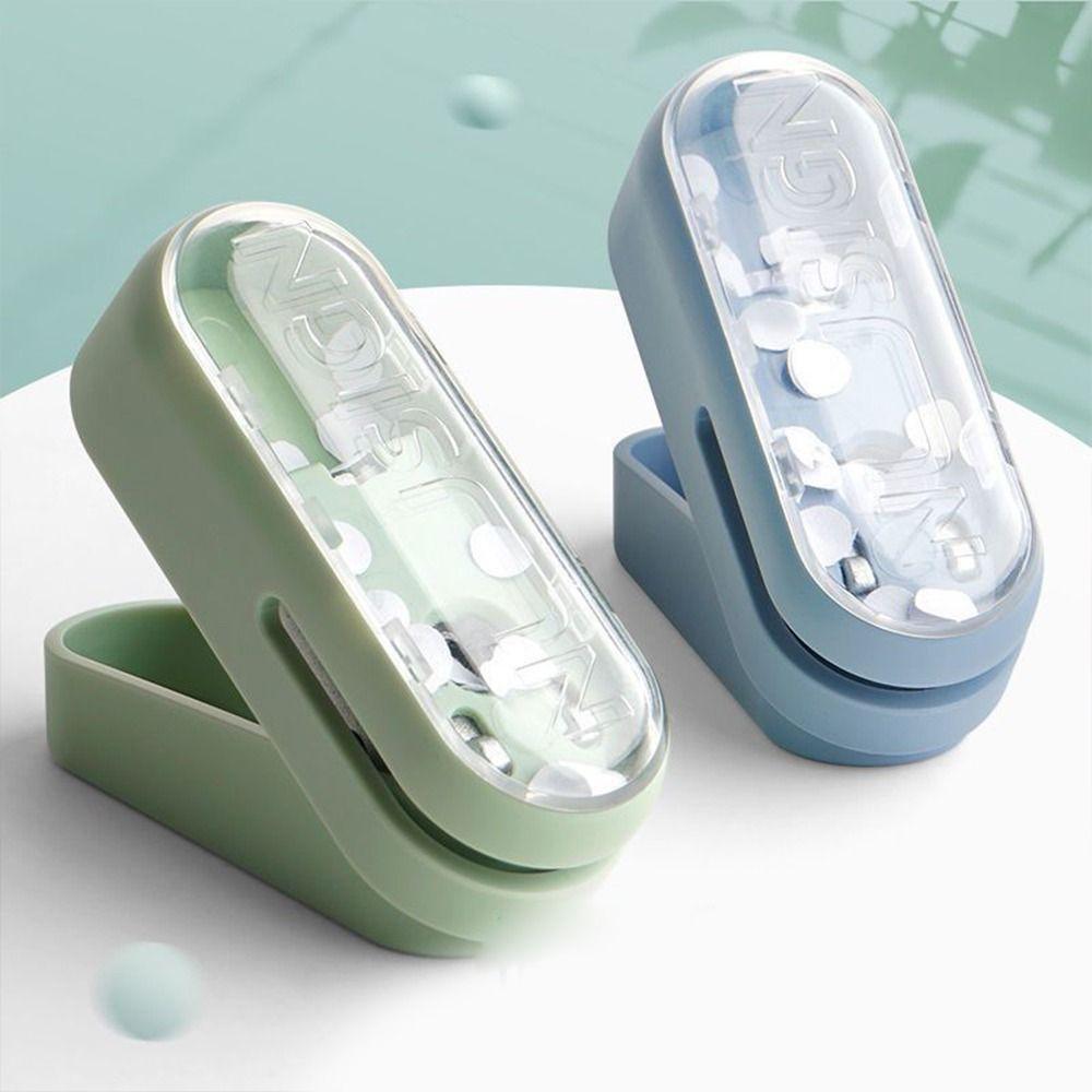 Manual Binding Student Stationary Mini Hole Punch Hole Puncher Paper Puncher DIY Punching Tool