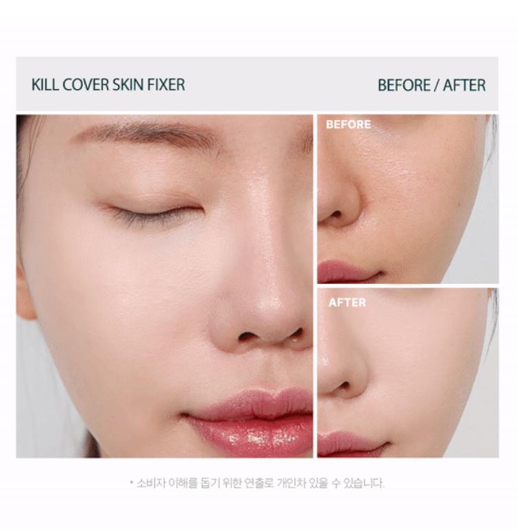 Clio Kill Cover Skin Fixer Cushion SPF50+ PA+++ with Refill