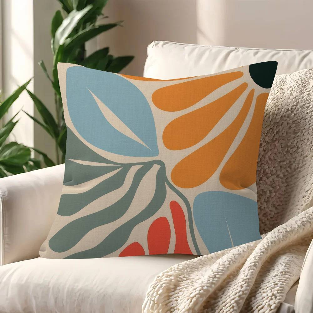Art Abstract Geometric Personalized Picture Text Home Decorative Pillows Household Gifts 45X45Cm
