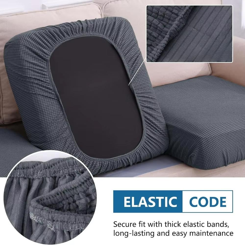 Waterproof Couch Cushion Covers Washable Sofa Cushion Slipcovers Thick Stretch Fabric Couch Sofa Covers