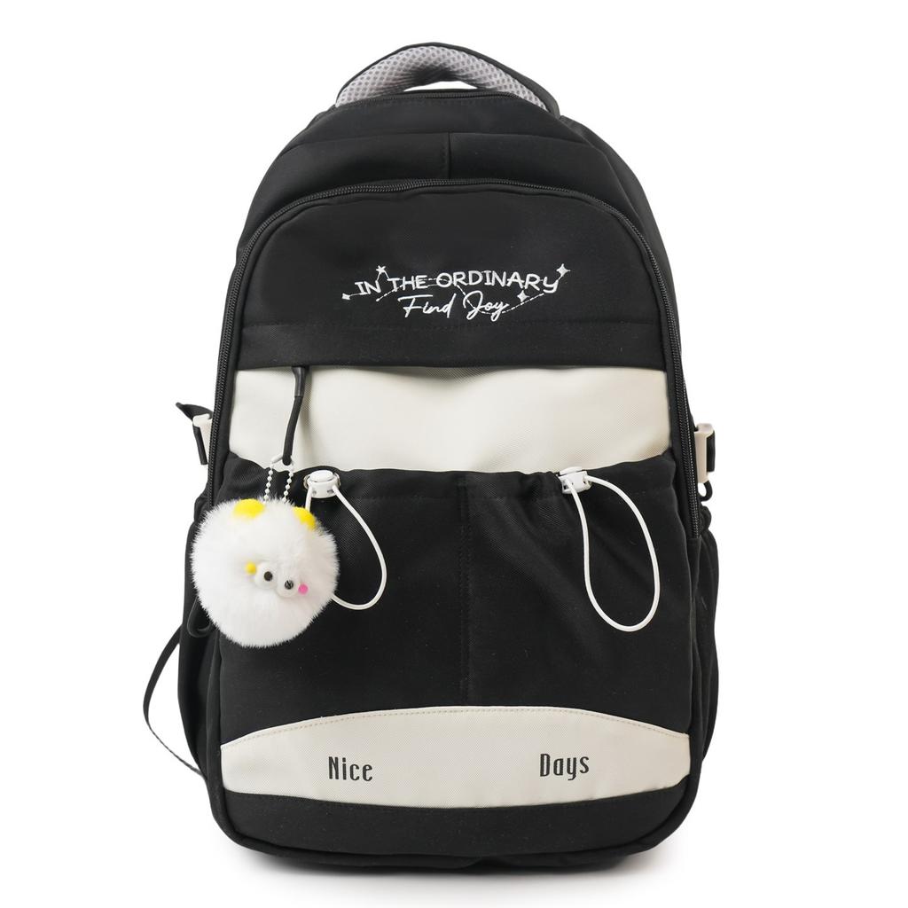 Schoolbag Japanese Schoolbag Female College Wind Large Capacity Sweet Cute Backpack Pure Middle and High School Students Multi-compartment Backpack