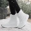 Winter Snow Boots Men Shoes Women Anti-slip Warm Soft Plush High-top Casual Shoes Women Thick-soled Outdoor Ankle Boots Women
