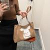 Einkaufstasche für Damen 2024 Neue Pendlertasche mit großem Fassungsvermögen Temperament Beliebte Retro Vielseitige Schulter-Schultasche