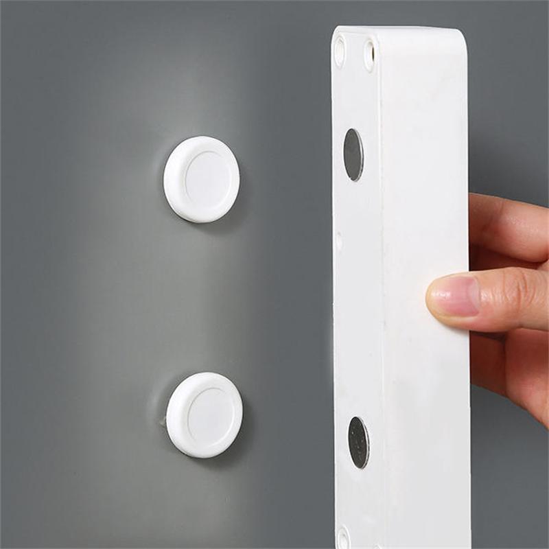 1/5/10/20/50PCS Wall Mount Adhesive Remote Control Holder Magnetic Remote Control Holder Strong Hold Home Office Remote Holder