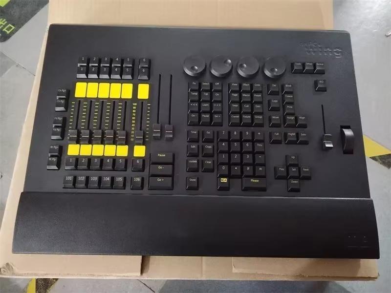 2025 New MA2 Fader Wing Console Stage Light Control LED Lighting Console DMX 512 for LED PAR Mobile Head Spotlight Party DJ Controlle