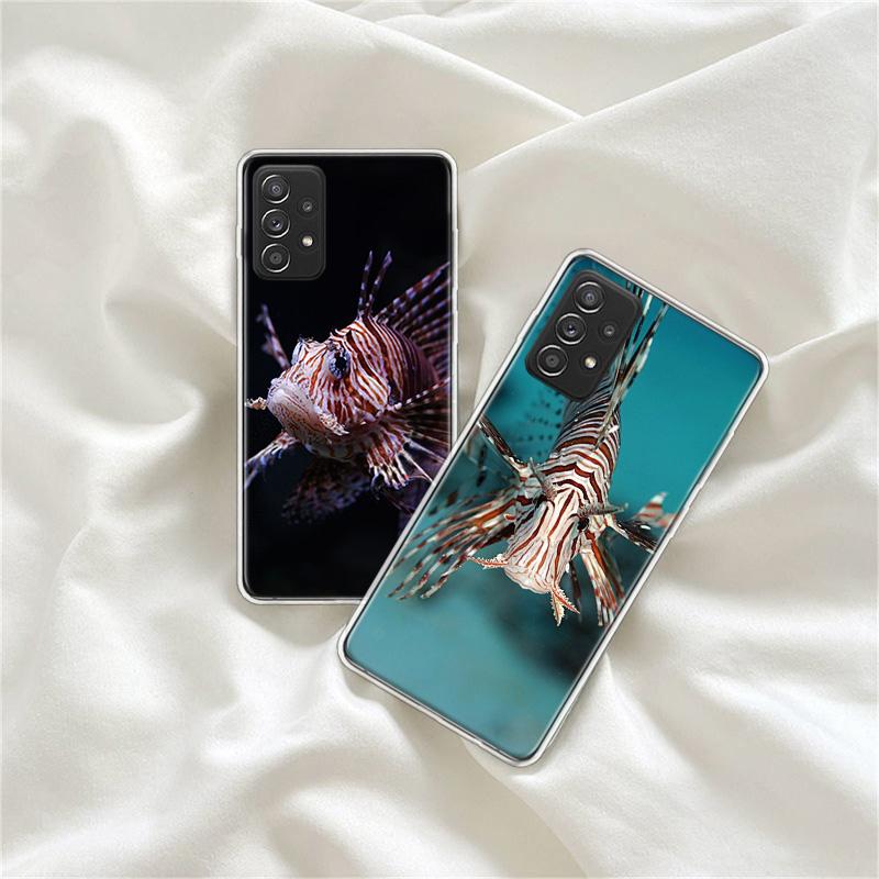 Clown Fish in the Sea or Ocean Phone Case for Samsung A54 A57 A37 A17 A14 A15 A12 A24 A34 A55 A35 A25 A52S A07 A05S A04S A22 A32