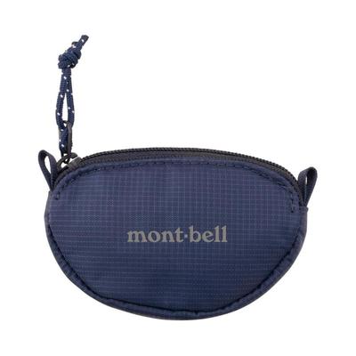 MONTBELL Lightweight Zip Design Nylon Coin Purse Regular Unisex Couple Blue