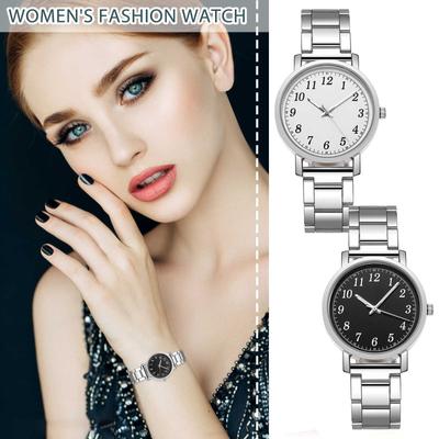 Girl Luxury Watches Quartz Watch Stainless Steel Strap Casual Bracele Watch