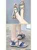 K6357-8 Women's Plus Size Sports Sandals with Elastic Velcro