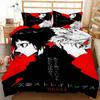 3D Kreslený Set Povlaku na Přikrývku Bungo Stray Dogs Příběhy Ztracených Ložní Sety Přikrývka Povlak na Přikrývku Povlak na Polštář Pro Domácí Textil