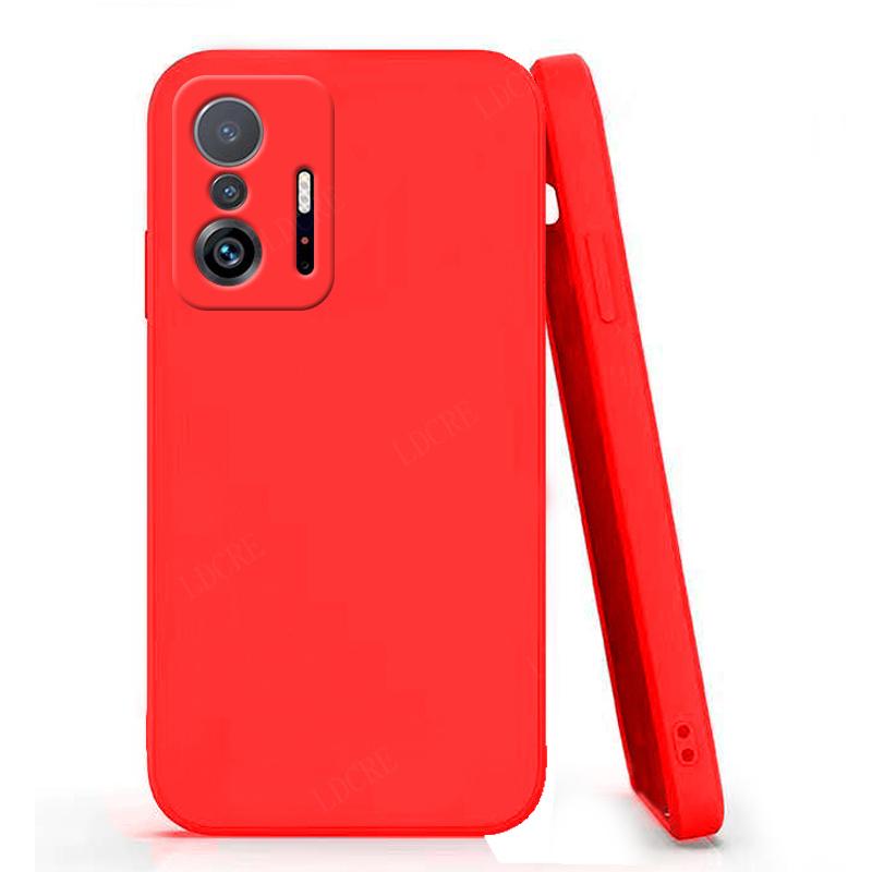 Pro Kryt Xiaomi Mi 11T Pouzdro Pro Mi 11T Capas Silikonový Telefonní Armor Nárazník Zadní Nárazuvzdorné Měkké TPU Pouzdro Pro Mi 11T Pro Fundas