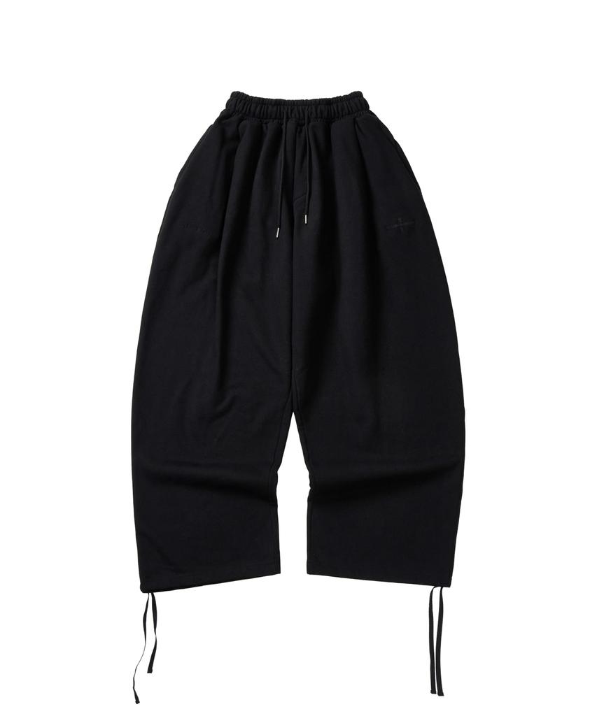 Masateu Basic Cross Sweat Pants _ Black