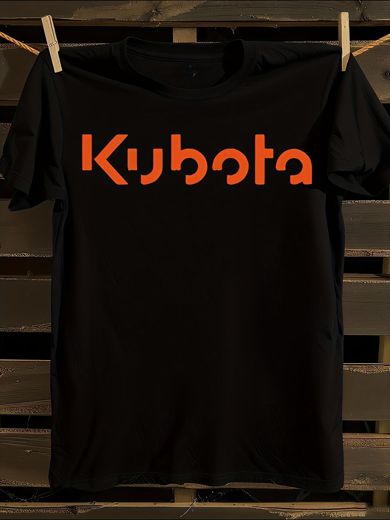 Kubota Tractor Farming Gardening Brand Tshirt XL