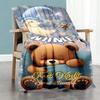Beer Customize Text Blanket Cozy Personalized Blanket Comfortable for Picnics Home Decor Chair Nap for All Occasions Gift for Travel Home Birthdays