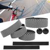 Mountain Bike Handlebar Wrap Bicycle AntiSlip Bar Grip Tape with 2Pcs Bar Plugs(White )