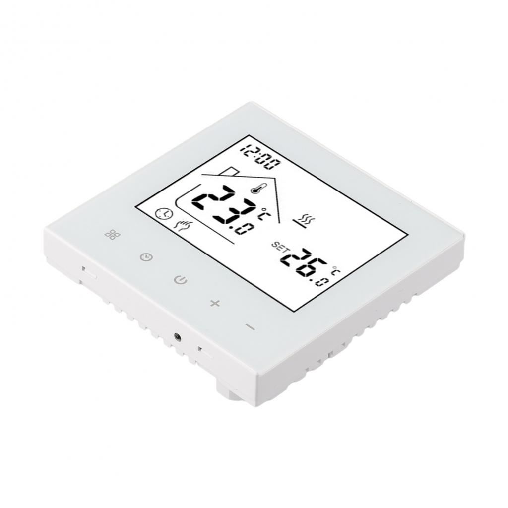 Electric Floor Heating Control Panel With Intuitive Display And Programming