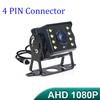 170° AHD 1920*1080P High Definition Truck Starlight Night Vision Rear View Camera For Truck Bus RV Tractors