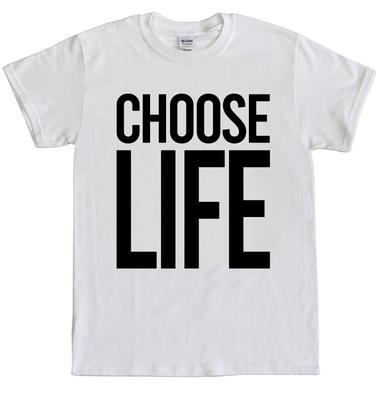 Scegli la Vita T-shirt Retrò Anni '80 Wham