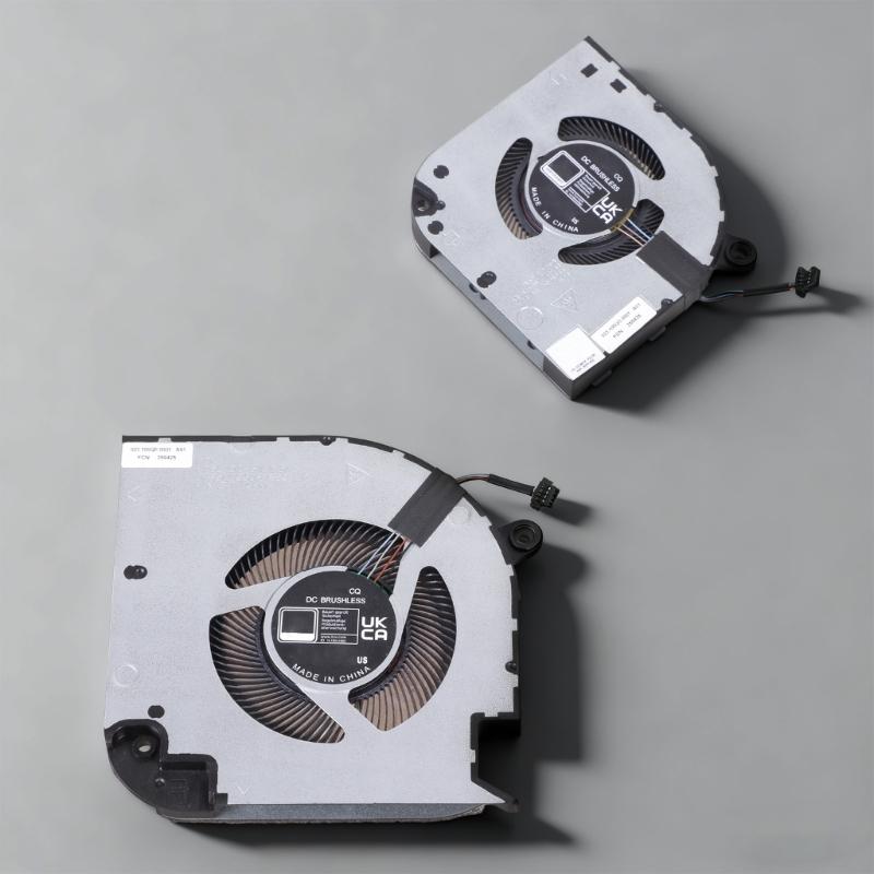 CPU GPU Fan Laptops Cooling Fan DC5V 4Pin 4wires Coolers For 7620 0V7R3C Laptops Part