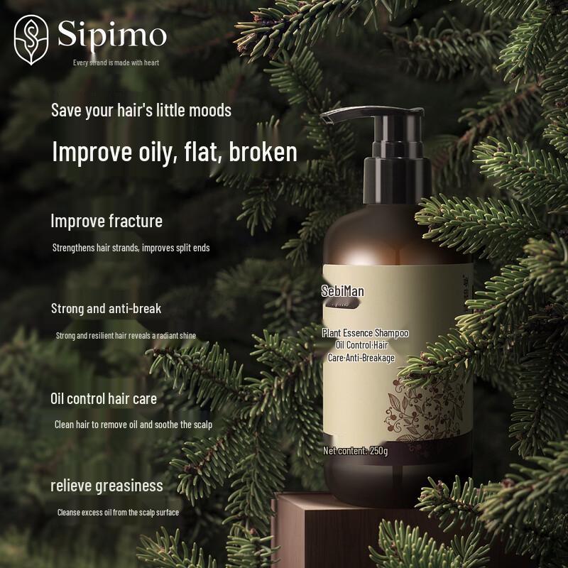 Szampon z esencją roślinną Shibimei He Shou Wu