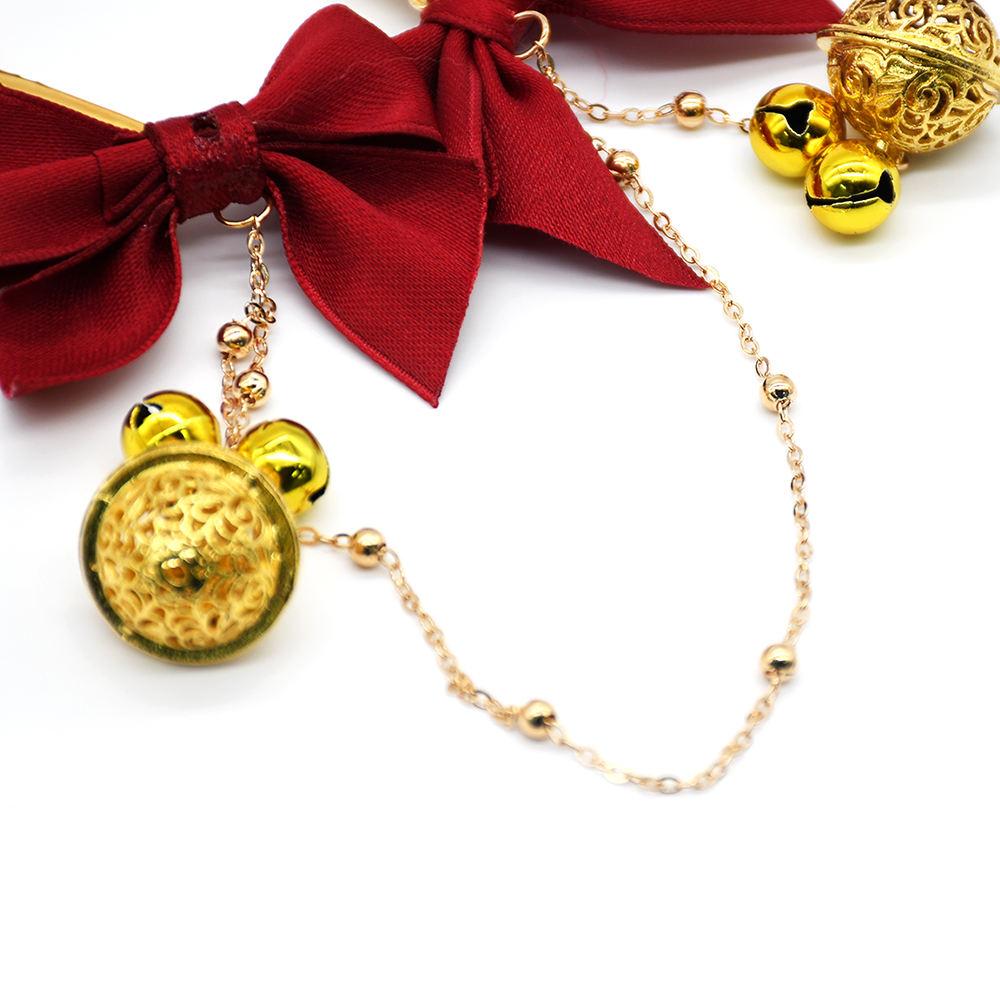 Golden Bell Vintage Metal Nipple Clamps BDSM Adult Toys Erotic Bow-Tie Nipple Clamps Clitoral and Labia Clamps