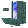 Ring Holder Card Slot Case For Samsung Galaxy A55 A54 A34 A24 A14 A35 A25 A15 A73 A53 A33 A23 A13 A72 A52 A32 A22 A71 A51 Cover