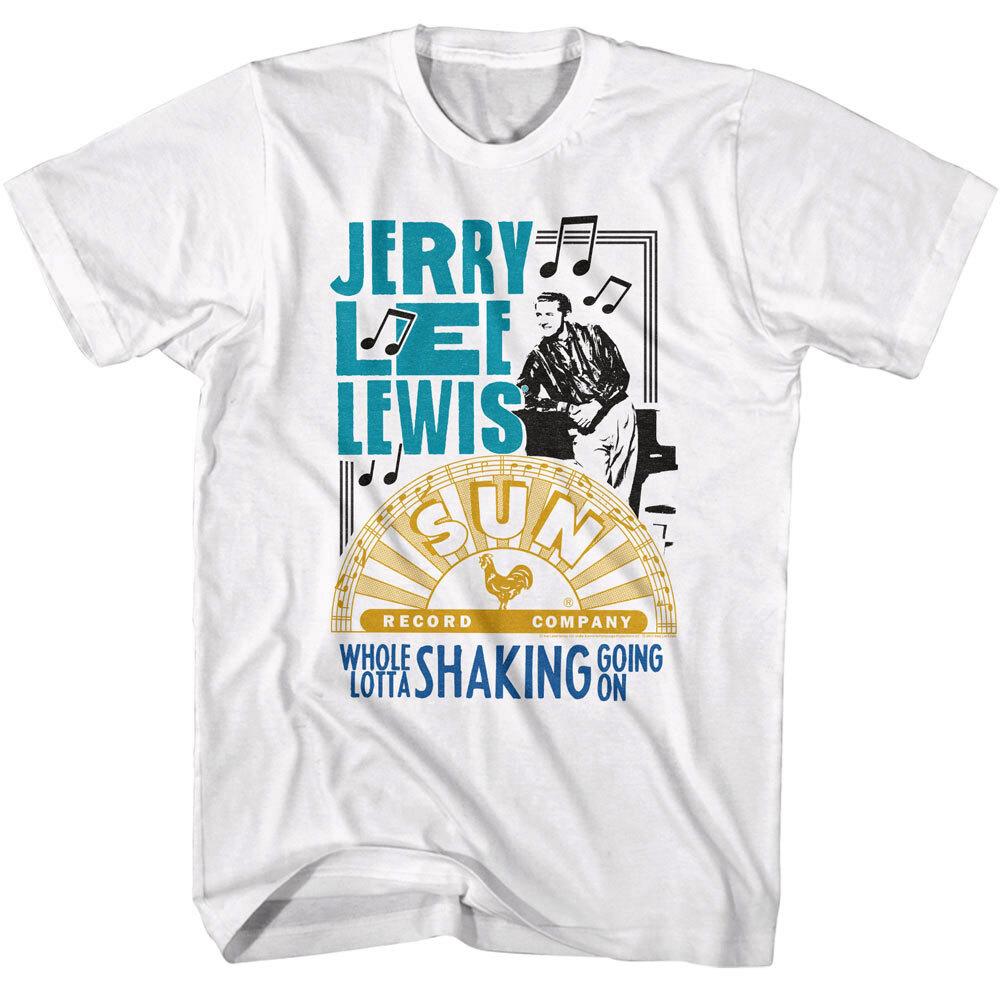 Jerry Lee Lewis Whole Lotta Shaking Going On Men T Shirt M