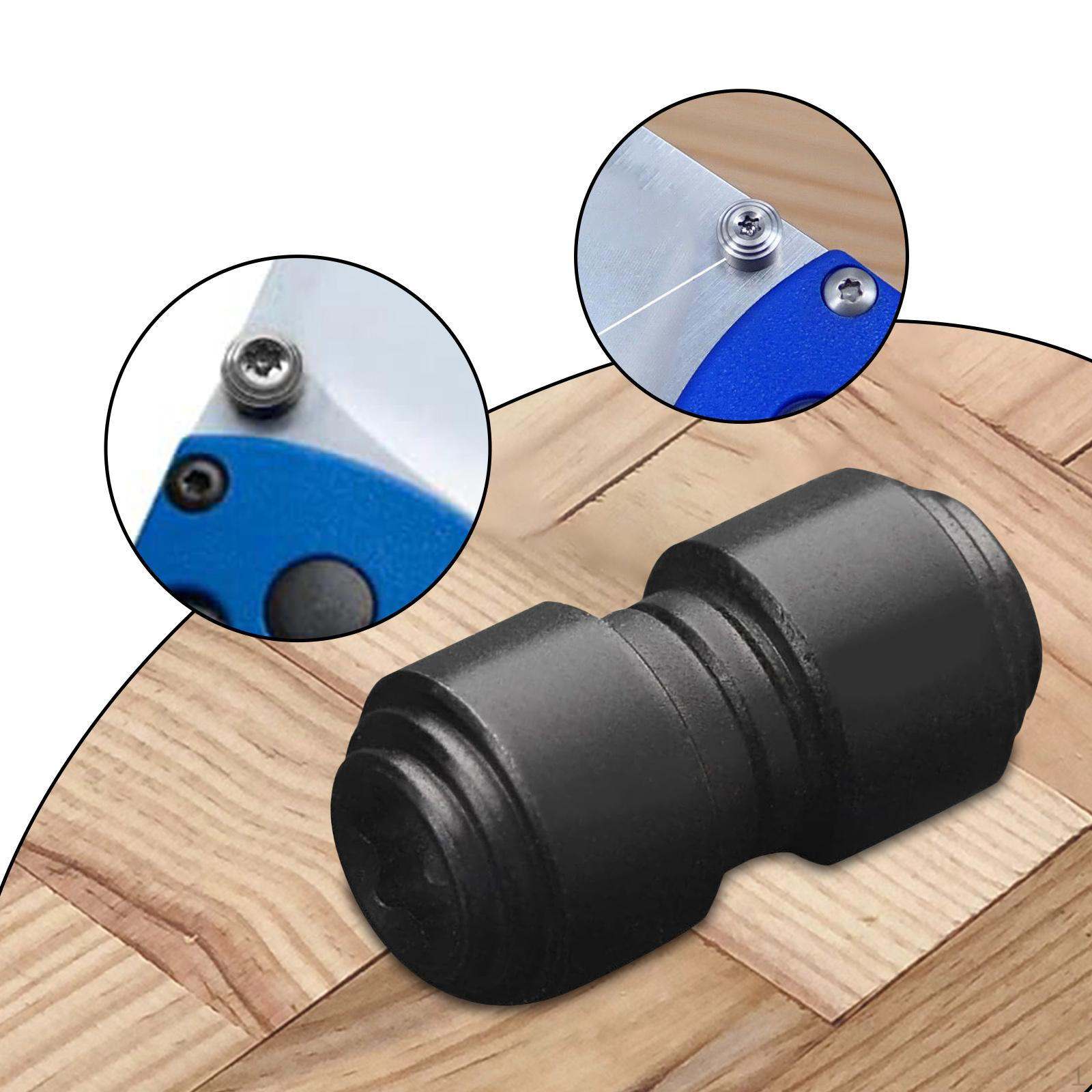 

Винты с накатанной головкой Прочные Компактные Простые в использовании 0,16 дюйма Деталь для ножа для работы, пеших походов, туризма, трейлраннинга black