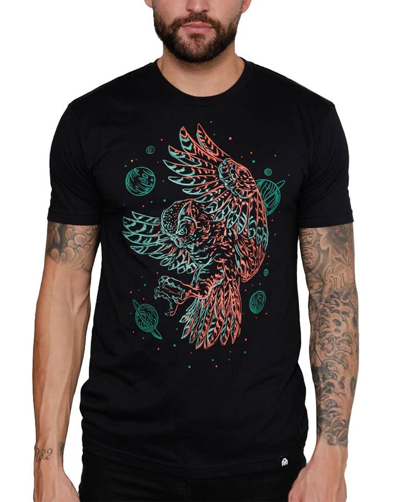 INTO THE AM Men's Graphic Tees S - 4XL Cool Lightweight Fitted Printed Design T-Shirts Nature O-Neck Short Sleeves  50989
