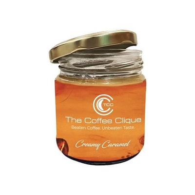 Kahve Çetesi | Kremsi Karamel | Çırpılmış Kahve Ezmesi | Evde Kafe Tarzı Cappuccino | Ek Şeker Gerekmez | 160 Gram