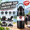 1800ml Large Capacity Stainless Steel Thermos with One-Click Lid and Handle