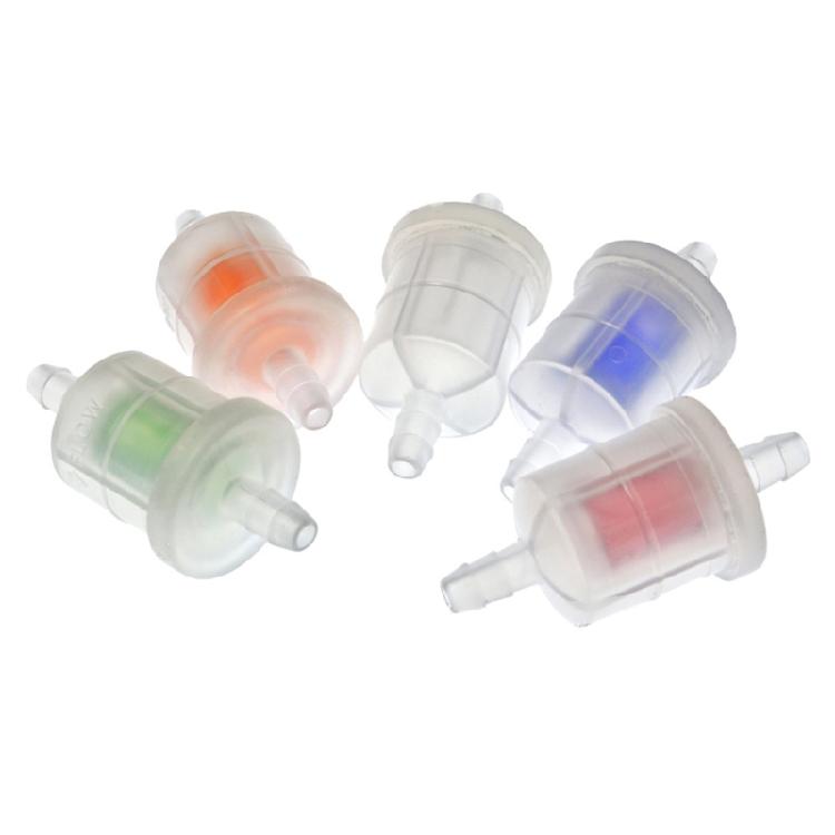 Heavy Duty Motorcycle Fuel Filter 6.5MM Plastic Metal Mixing Build Motorcycles Gasolines Filter Simple Installation