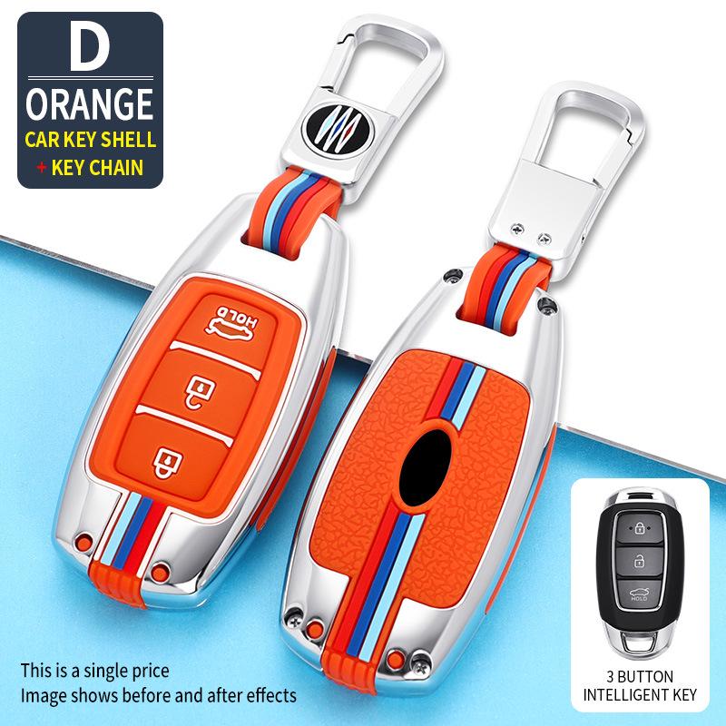 Compatible Key Case for Beijing Hyundai: Mistra, Elantra, ix35, Festa, ix25, Verna, Sonata, Santa Fe.
