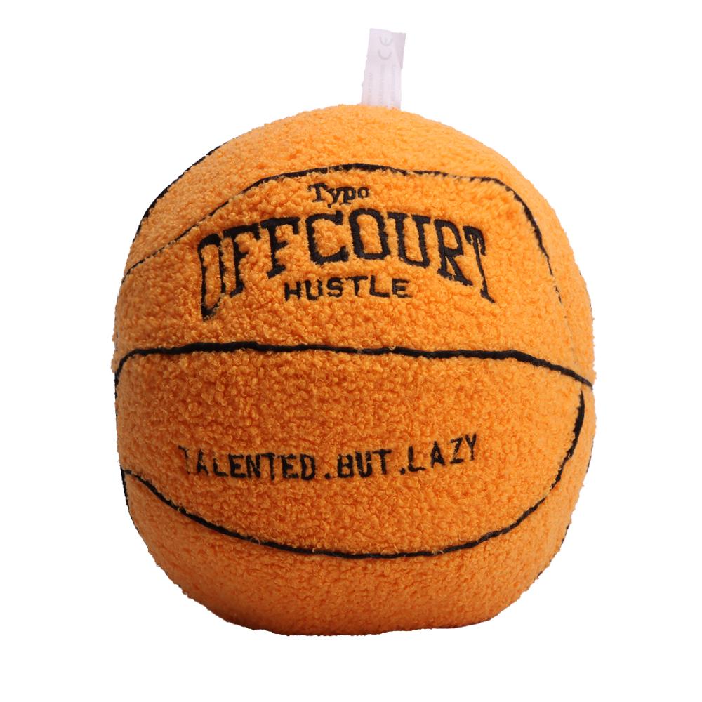25CM Basketball Plush Pillow Soft Trendy Gift for Kids Boyfriend Home Decoration Birthday Present