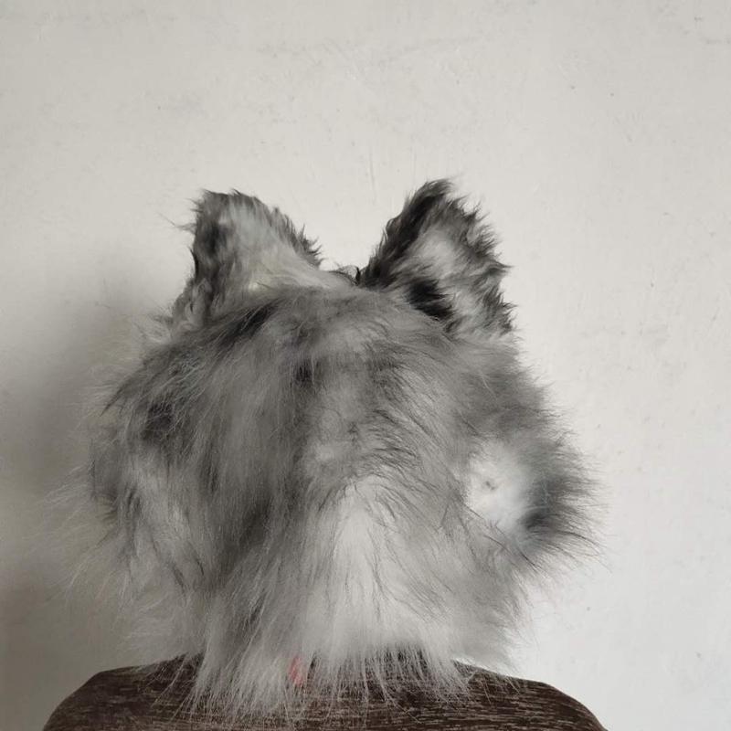 Dog Latex Mask Plush Toys Carnival Cosplay Party Props Adult Full Face Disguise Halloween Costume Funny Fur Animal Wolf Masks