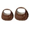 Elegant Woven Tote Bag for Sophisticated Spring Occasions
