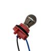 Roost Light Socket Car Bulb Socket Wire Harness Set (Bulb Socket S25 Double 1157 BAY15D 4 Pack)
