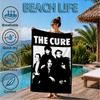 The Cure Band Portraits Beach Towel, Super Soft Microfiber, Perfect Gift for Her/Him, Birthday, for Pool, Beach, Travel, Decor Beach Party
