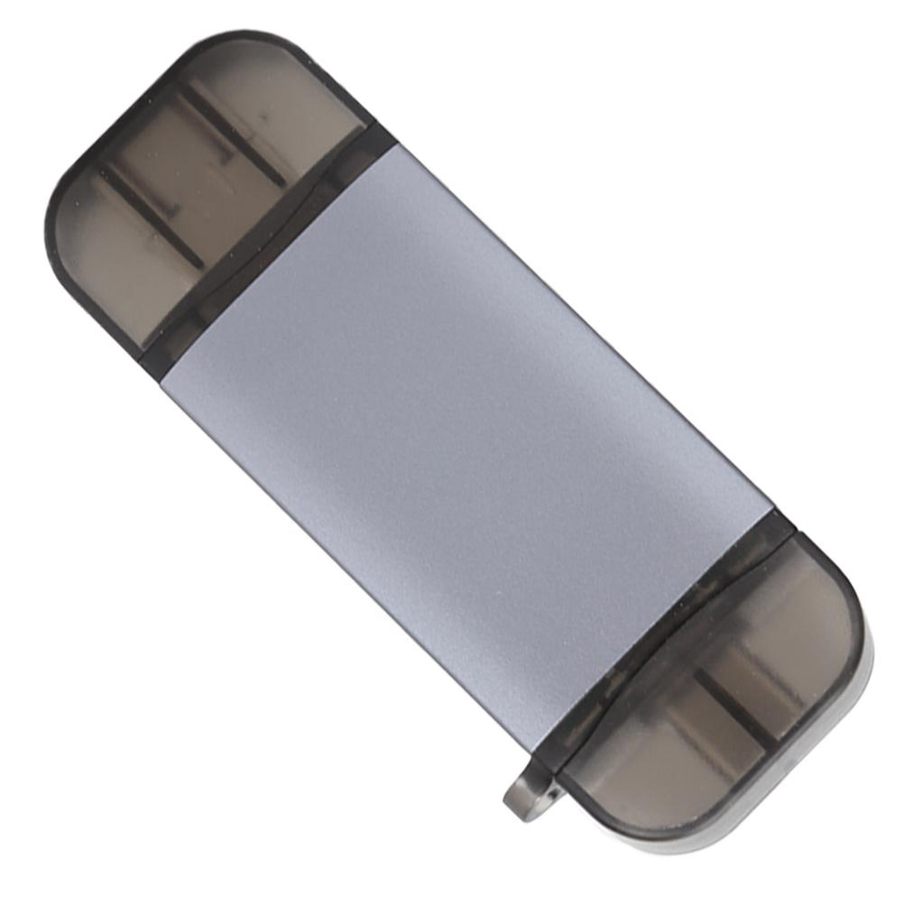 OTG Card Reader USB3.0 TypeC SD TF 6in1 Adapter with Hub 2Head Phone Computer Accessories