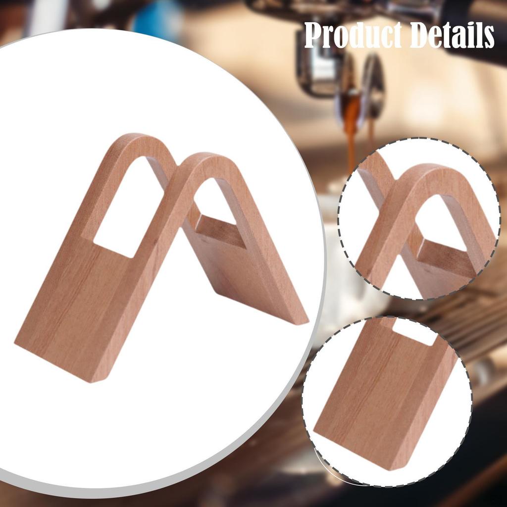 Coffee Paper Holder Accessories, Wooden Gadget Premium Papers Stand, Storage Rack for