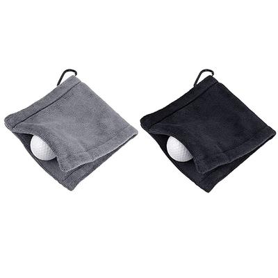Golf Towel with Carabiner Clip Golf Ball Cleaning Towel Golf Ball Washer Towel for Golf Course Exercise Towel for Men and Women