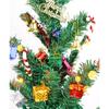 (30 Pcs) Multicolor  Christmas Decorations with Bells Candy Sticks Stars Gift Boxes and Santa Ornaments Christmas Tree Decoration Items