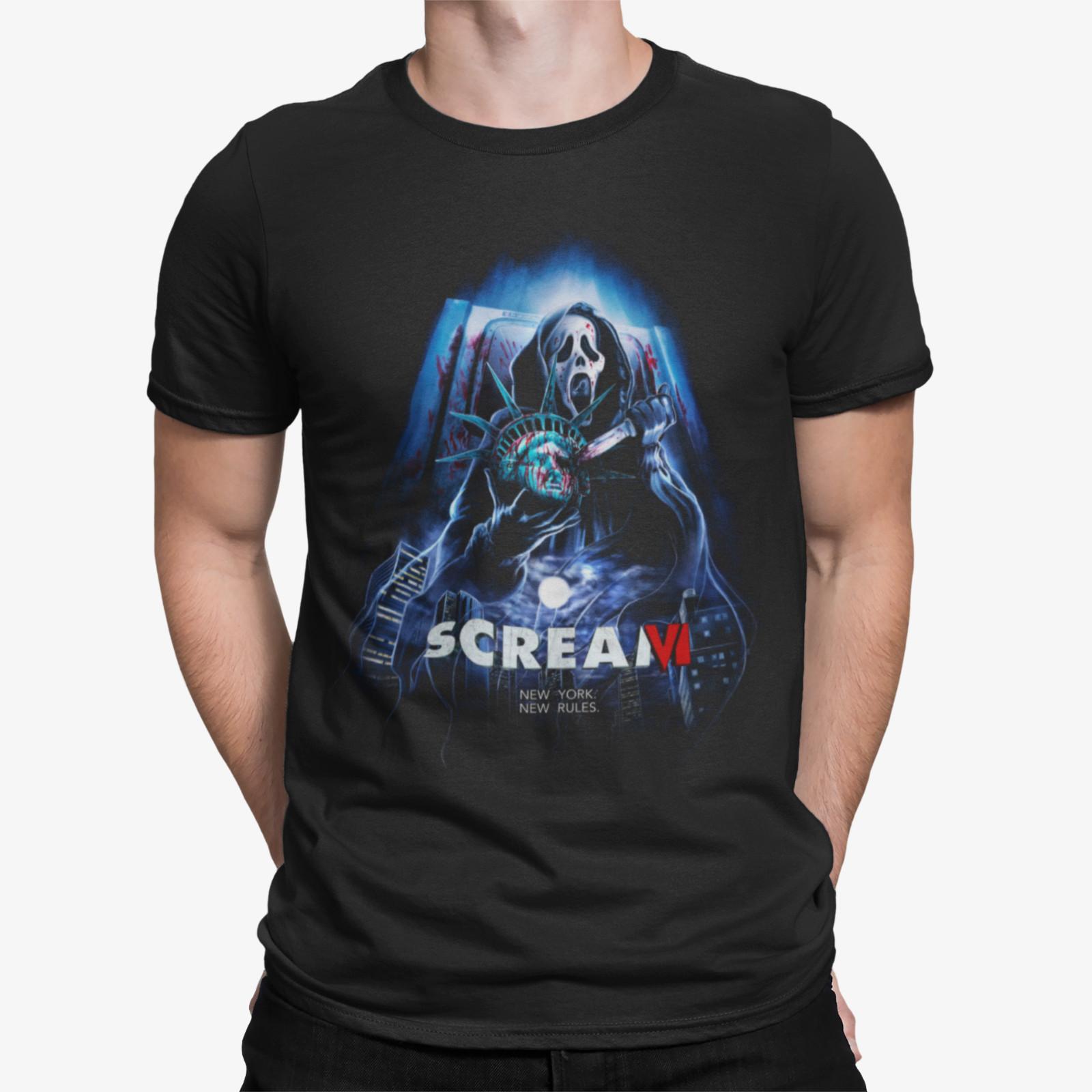 scream zombie evil dead film funny movie mens birthday horror t shirt XL
