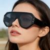 8 Pairs Per Set Oversized Sunglasses For Men Women Fashion Rectangle Accessory Sun Glasses Trendy Outdoor Wholesale Eyeglasses