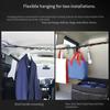 1pc  Durable Nylon Car Clothes Hanging Rack, Adjustable 132cm Length, 30mm Thickness | Multipurpose Storage Belt