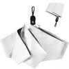 200g Parasol with UV Automatic Opening and Suitable for Both Sunny and Rainy Compact Windproof and Easy To Perfect for Men and Day and Day Gifts Ivory