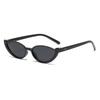 Modische Cat-Eye-Damen-Sonnenbrille mit kleinem Rahmen Halbrahmen-Sonnenbrille Personalisierte Street-Photography-Luxusbrille